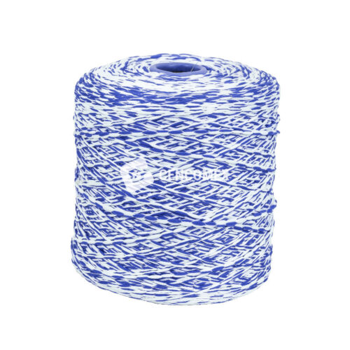 microfibra bitono blanco y azul rey