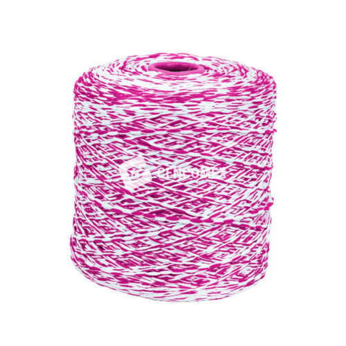 microfibra bitono blanco y fucsia